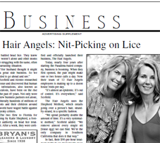 The Hair Angels in the Pasadena Outlook